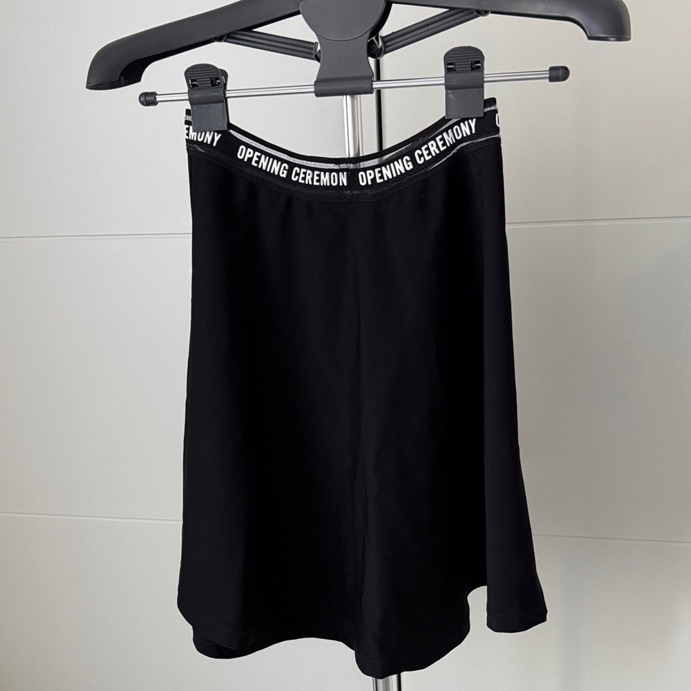 Opening Ceremony Black A-Line Skirt